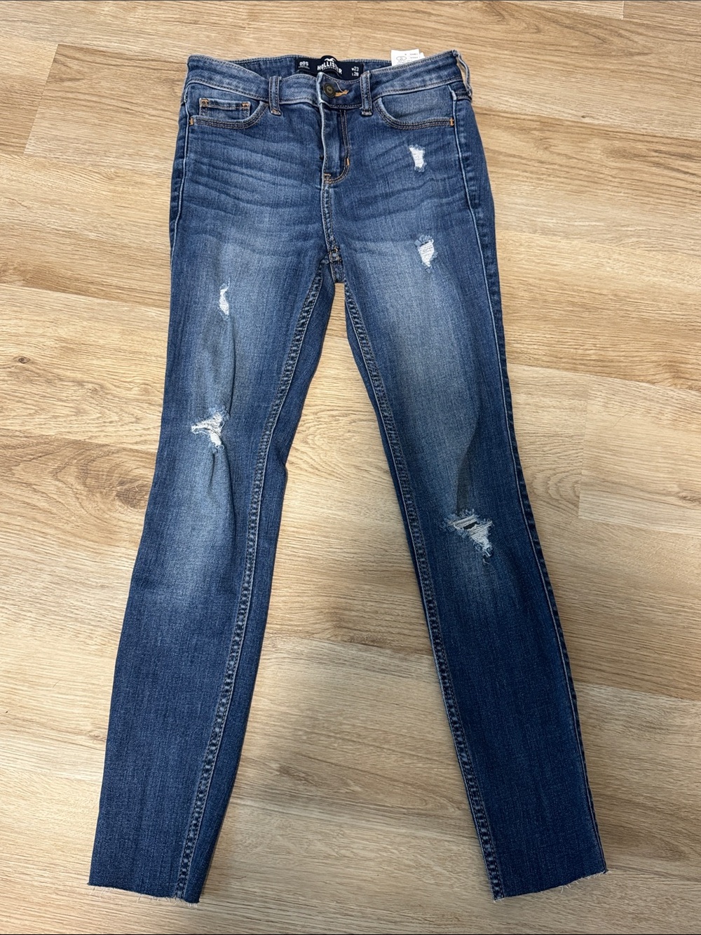 Women’s Hollister Mid-Rise super skinny size w23 l28 (00 short)